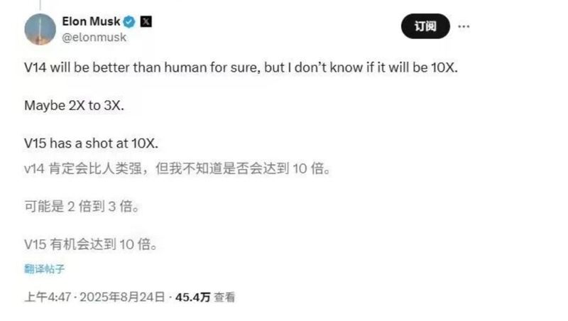  【技术透视】FSD安全神话的三次“跳票”：从V12到V15的承诺兑现复盘 汽车科技 【技术透视】FSD安全神话的三次“跳票”：从V12到V15的承诺兑现复盘 汽车科技
