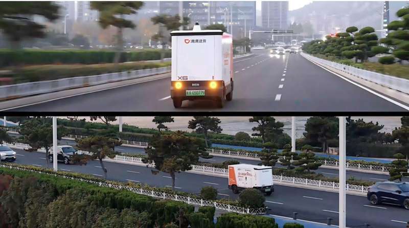 从我家门口的白色小车说起:无人配送车赛道的三个关键变量 汽车科技
